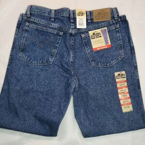 Old Mill Jeans Men's Size 34x30 Blue Classic Relaxed Fit 100% Cotton Denim